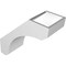 Ekena Millwork 6-in. W x 14-in. D x 14-in. H Legacy Architectural Grade PVC Knee Brace BRCP06X14X14LEC - alternate 2